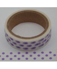 15 mm Purple Neon Dot